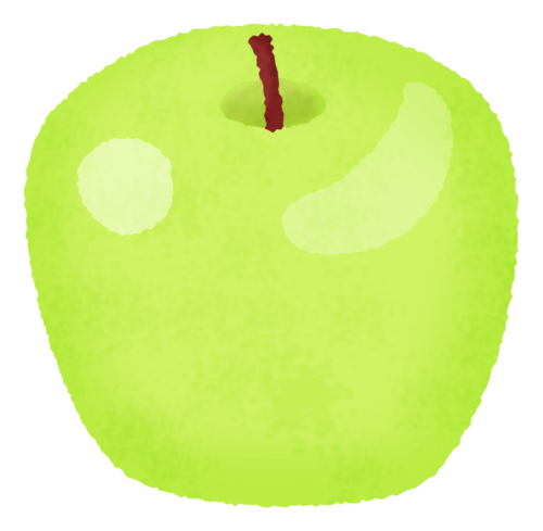 manzana verde clipart