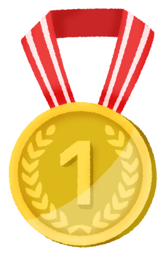 Medalla de oro clipart