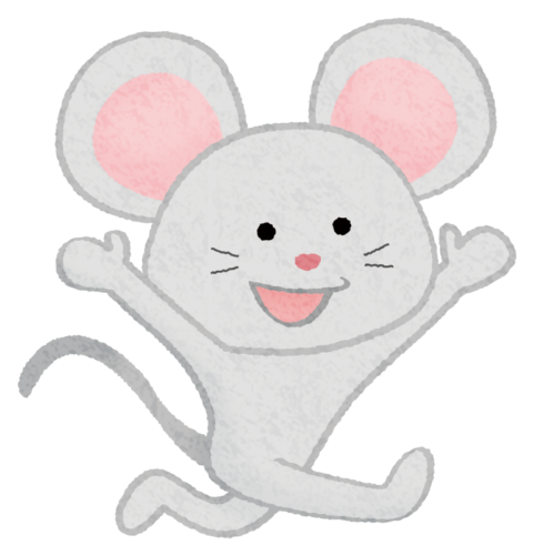 ratón feliz clipart