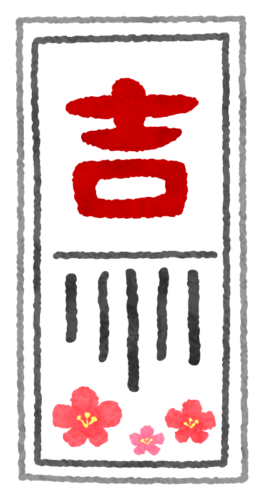 Kichi (omikuji) clipart