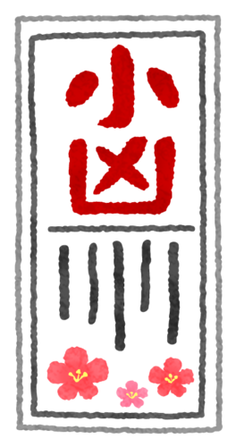Shokyo (omikuji) clipart
