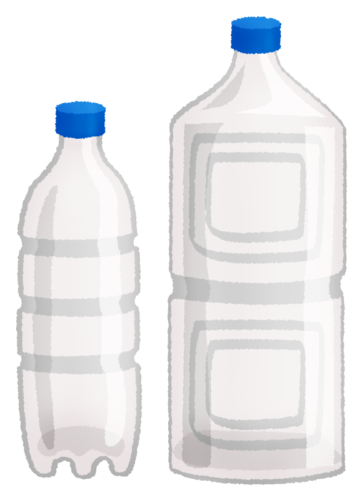 Botellas de plástico clipart