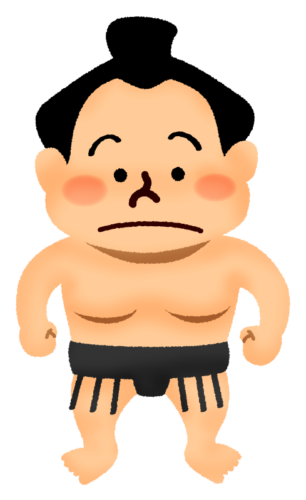 Luchador de sumo clipart