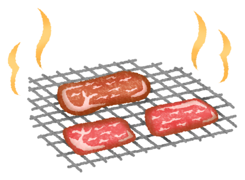 Yakiniku / Carne asada clipart