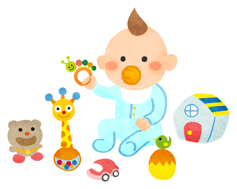 Bebe Con Juguetes Graficos De Clipart Ilustraciones Y Dibujos Gratis Japaclip