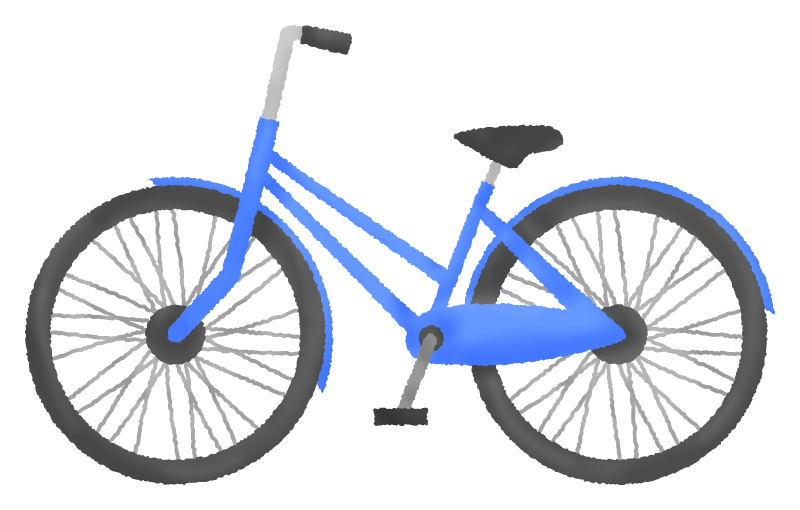 自転車の無料イラスト フリーイラスト素材集 ジャパクリップ