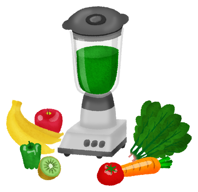 Blender With Fruits And Vegetables Free Clipart Illustrations Japaclip