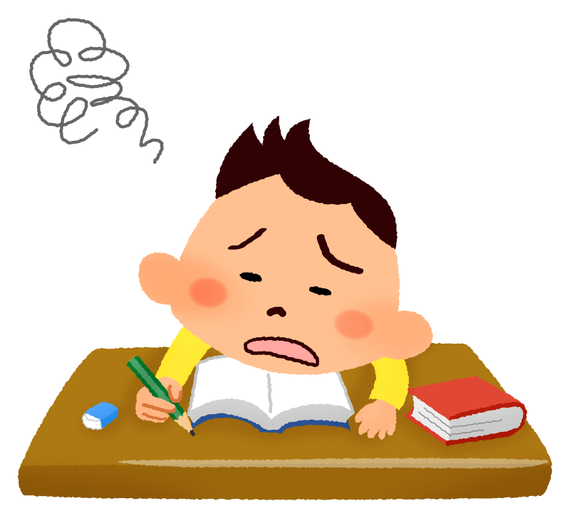 Boy Who Doesn T Want To Study Free Clipart Illustrations Japaclip