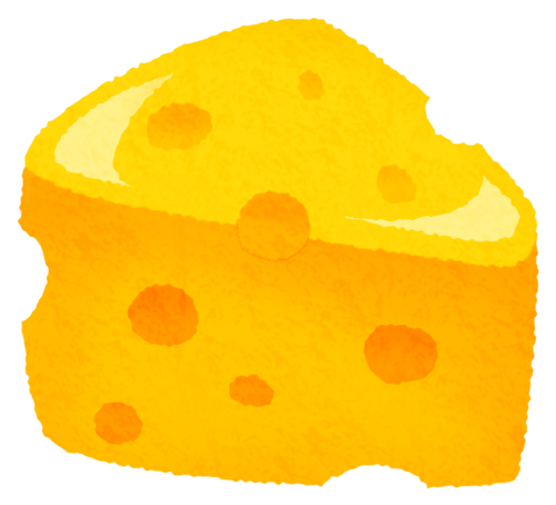 チェダーチーズのイラスト