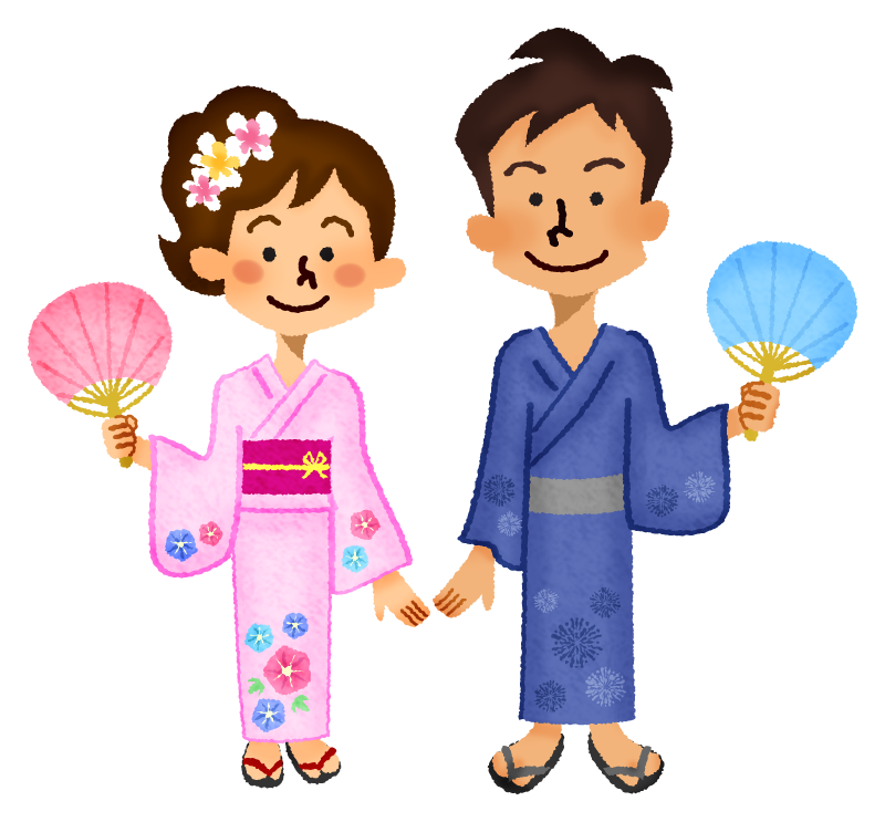 Couple in yukata