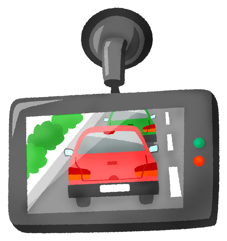 Dashcam (front view)