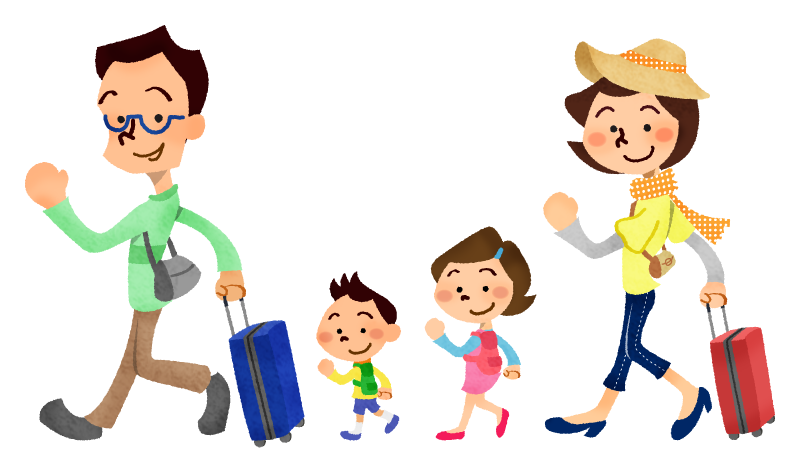 Family Trip 02 Free Clipart Illustrations Japaclip