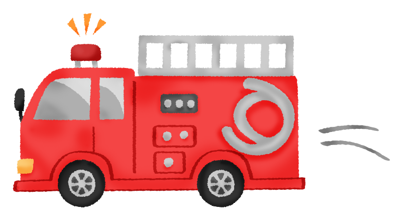 Fire Truck In Motion Free Clipart Illustrations Japaclip