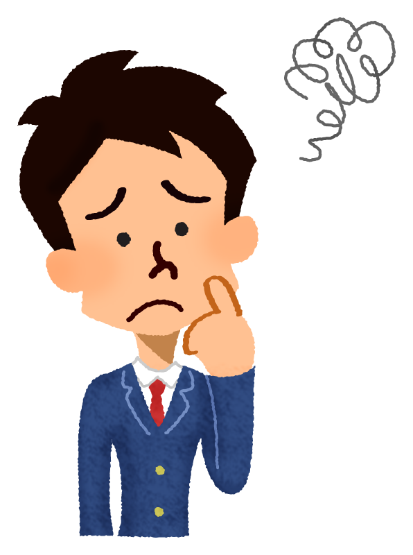 Annoyed High School Student Boy Free Clipart Illustrations Japaclip