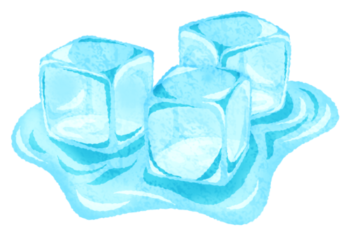 氷のイラスト