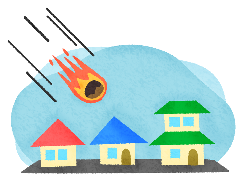 Meteor and houses