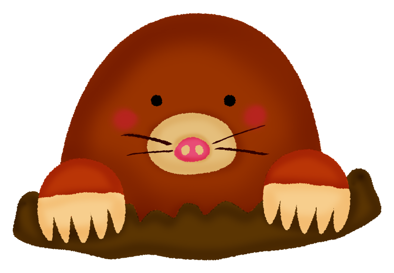 Mole Free Clipart Illustrations Japaclip