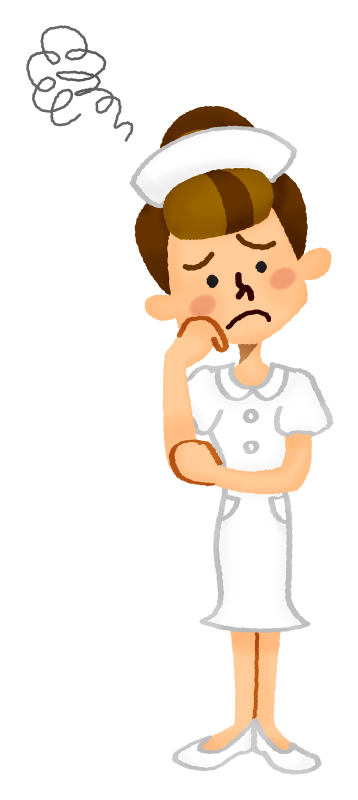 Worried Nurse Free Clipart Illustrations Japaclip