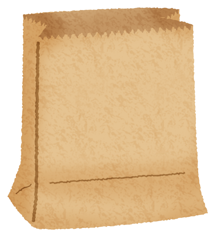 Paper bag  (brown) 02
