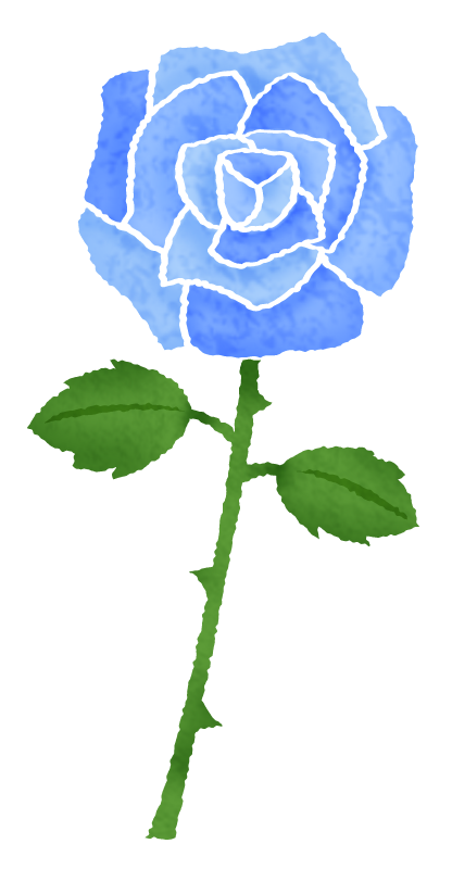 Blue Rose Free Clipart Illustrations Japaclip