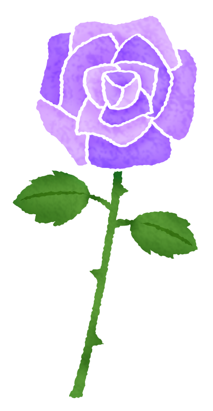 Purple Rose Free Clipart Illustrations Japaclip