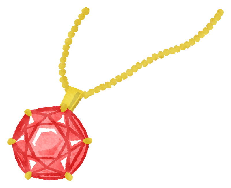 Ruby necklaces