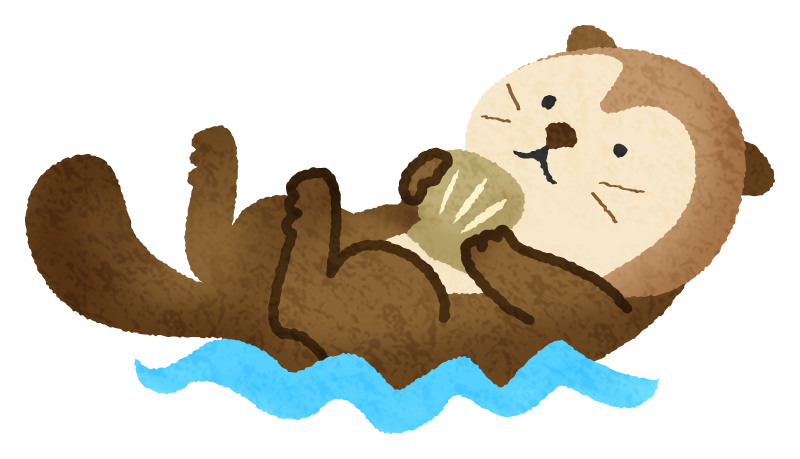 Sea Otter Free Clipart Illustrations Japaclip