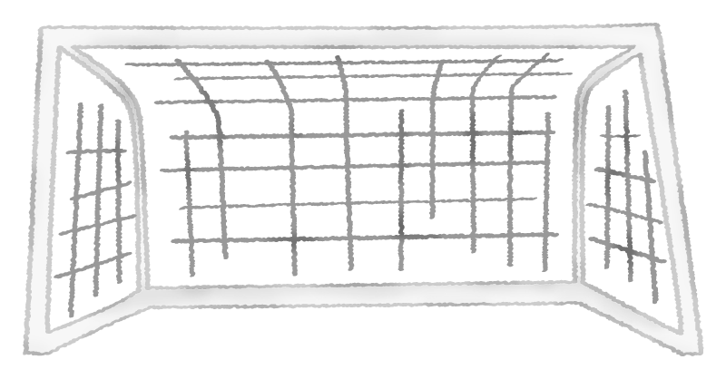 サッカーゴールの無料イラスト フリーイラスト素材集 ジャパクリップ