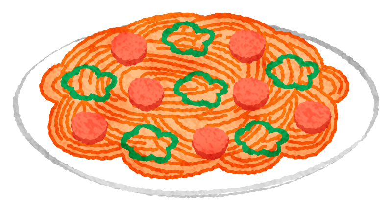 Spaghetti napolitan / Japanese ketchup spaghetti