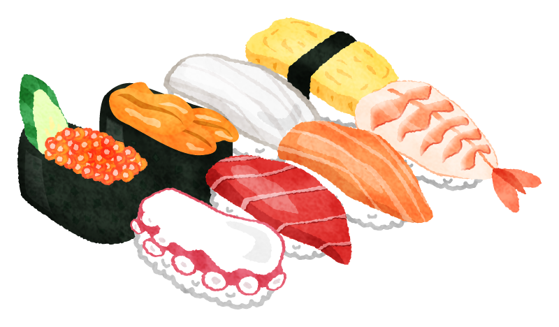 Sushi Free Clipart Illustrations Japaclip