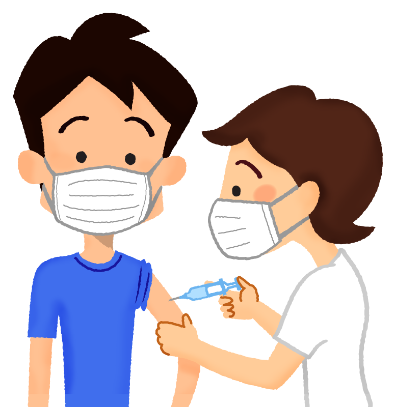 vaccination (young man)