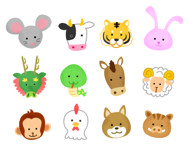 Chinese Zodiac Free Clipart Illustrations Japaclip