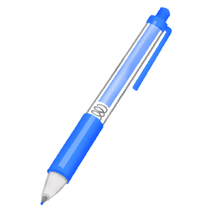 Bolígrafo (azul)