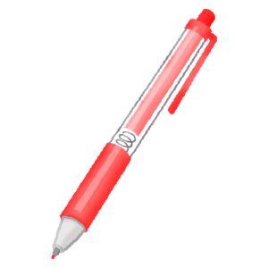 Ballpoint pen (red)