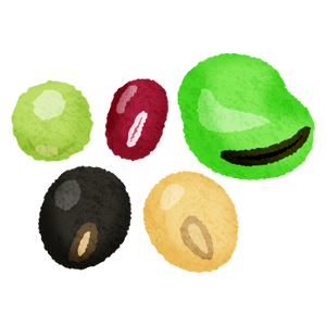 色々な豆