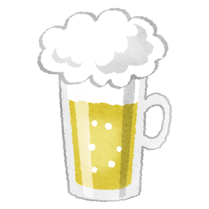 生ビールの無料イラスト フリーイラスト素材集 ジャパクリップ