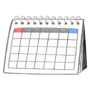 Calendario de mesa