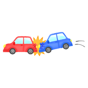 Car crash (rear-end collision)