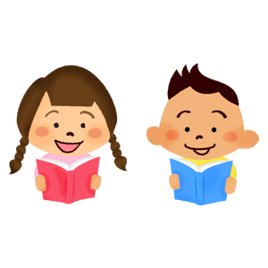 Niños que leen libros