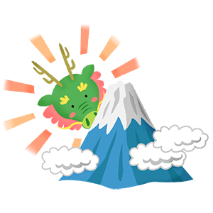 Dragón y Monte Fuji