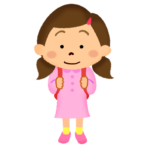 elementary school student (girl)