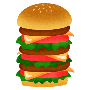 Big hamburger