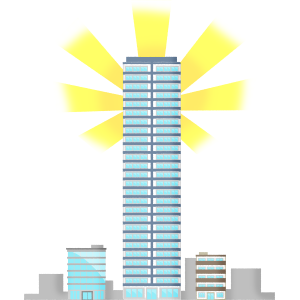 high-rise apartment / skyscraper