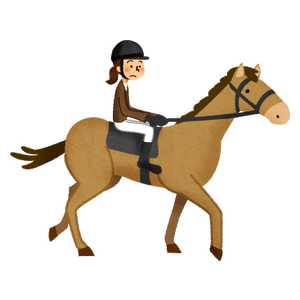 Horseback riding / Equestrian (woman)