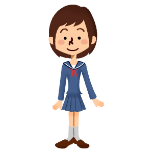 junior high school student (girl)