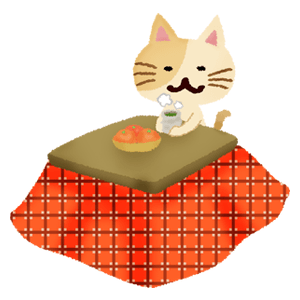 Kotatsu and cat