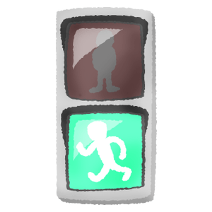 Semáforo peatonal verde