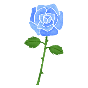 青い薔薇（バラ）