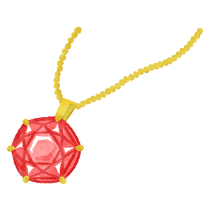Ruby necklaces