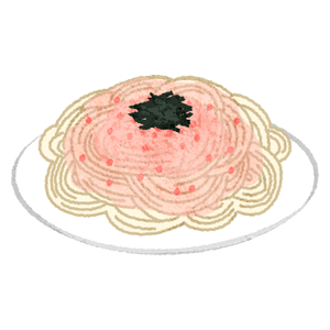 Tarako spaghetti / Pasta con huevas de bacalao